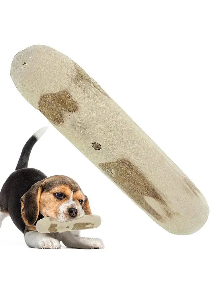 Dog Teeth Grinding Natural Coffee Wood Chewable Stick Teeth Cleaning Wooden Chewing Toy Calming Teething Toys Pet Supplies