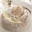 Autumn and Winter soft plush pet bed and pet bed Winter warm and cold plush comforter nest Shell cat nest semi-enclosed cat nest