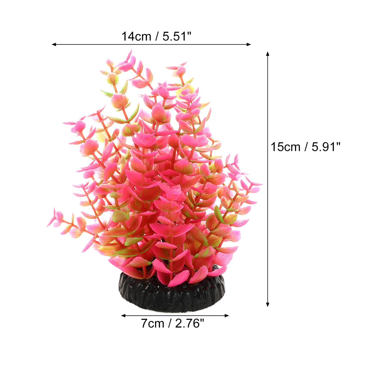 UXCELL Aquarium Artificial Plants Underwater Plastic Water Grass Aquatic Leaves Decoration For Fish Tank Ornament Accessories