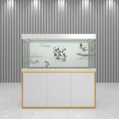 Big Aquarium Decoration Large Glass Fish Tank Transparent Big Fish Tank