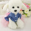 10PCS Pets Accessaries Dogs Cats Princess Flower Lace Dress For Pet Wedding Party Spring Summer small Teddy girl ropa para perro