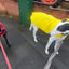 Big dog raincoat reflective waterproof windproof hooded raincoat large dog clothing outdoor raincoat  dog clothing jacket