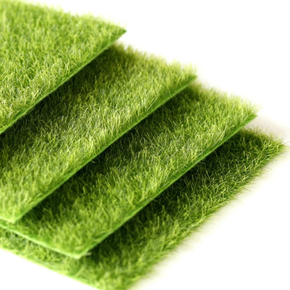 Simulation Aquarium Decoration Artificial MossTurf Plant Lawn Aquarium Accessories Decor Green Fake Water Plants Plastic Decor