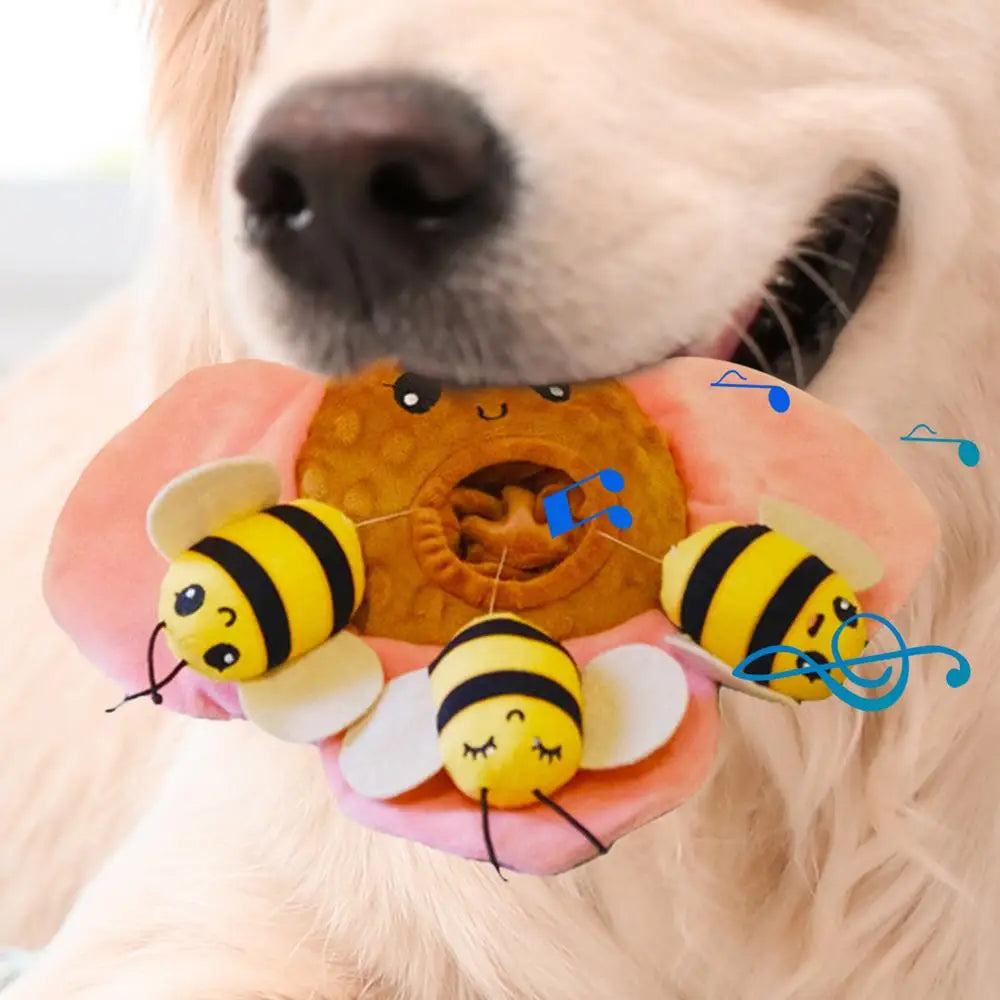 Pet Interactive  Puzzle Toys Encourage Natural Foraging Skills Portable Pet Snuffle Tissue Box Toy Slow Feeder Training Toy