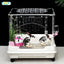Indoor house acrylic  rabbit Chinchilla cage luxury cage for small animals pet house