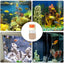 Aquarium Feeder Fish Food Feeding Bottle Quantitative Pond Feeder 0.5g Precise Measuring Refillable Feeding Bottle Manual Fish