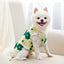 Dog Winter Coat Sherpa Warm Fleece Vest Sweater Flower Patterm Pet Clothes Cold Weather Jacket for Small Medium Dogs Puppy