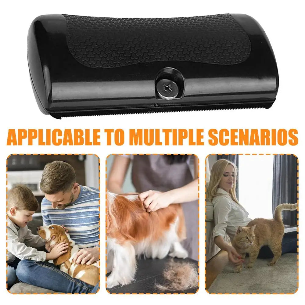 Professional Pet Deshedding Brush Ergonomic Pet Groom Brush Multifunctional Pet Groom Brush Deshedding Grooming Tool For Puppy