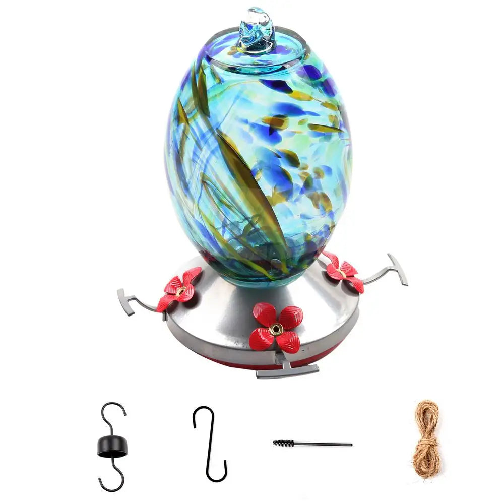 Hummingbird Water Feeder Backyard Bird Feeder For Tree With 4 Feeder Ports Garden Bird Feeder Hummingbird Feeder Wild Bird