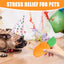 Squeaky Dog Toy Interactive Enrichment Dog Game 12 Carrots Snuffle Mat Carrot Farm Vegetable Squeaky Toy Pet Supplies Puzzle