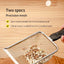 Cat Litter Shovel Stainless Steel Reptile Sand Substrate Shovel Clean Up Feces Fine Mesh Sifter For Bedding cat litter scoop