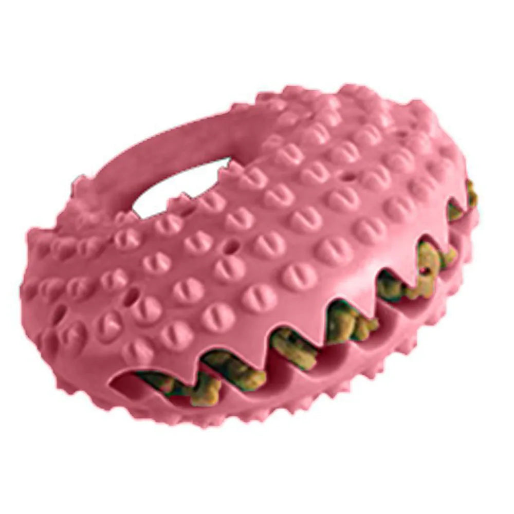 Dog Chew Toy with Suction Cup for Aggressive Chewer Puppy Training Treats Food Dispensing Toothbrush Pet Dog Teeth Cleaning Toys