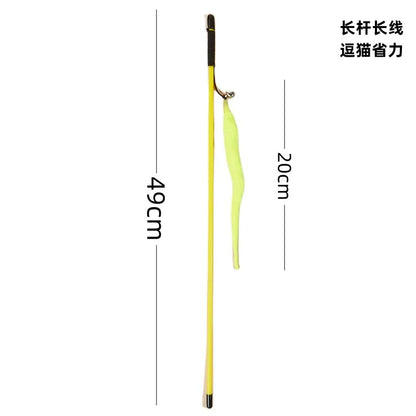 Cat Toy Cat Teaser Sticks Caterpillar Tease Cat Stick Insect Tease Cat Stick Plastic Rod Interactive Tease Cat Stick Cat Toy