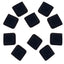 Air Fryer Rubber Bumpers Black Air Fryer Scratch Protection Air Kitchen Tray Fryer Replace Parts Accessories Cover Rubber W1T4