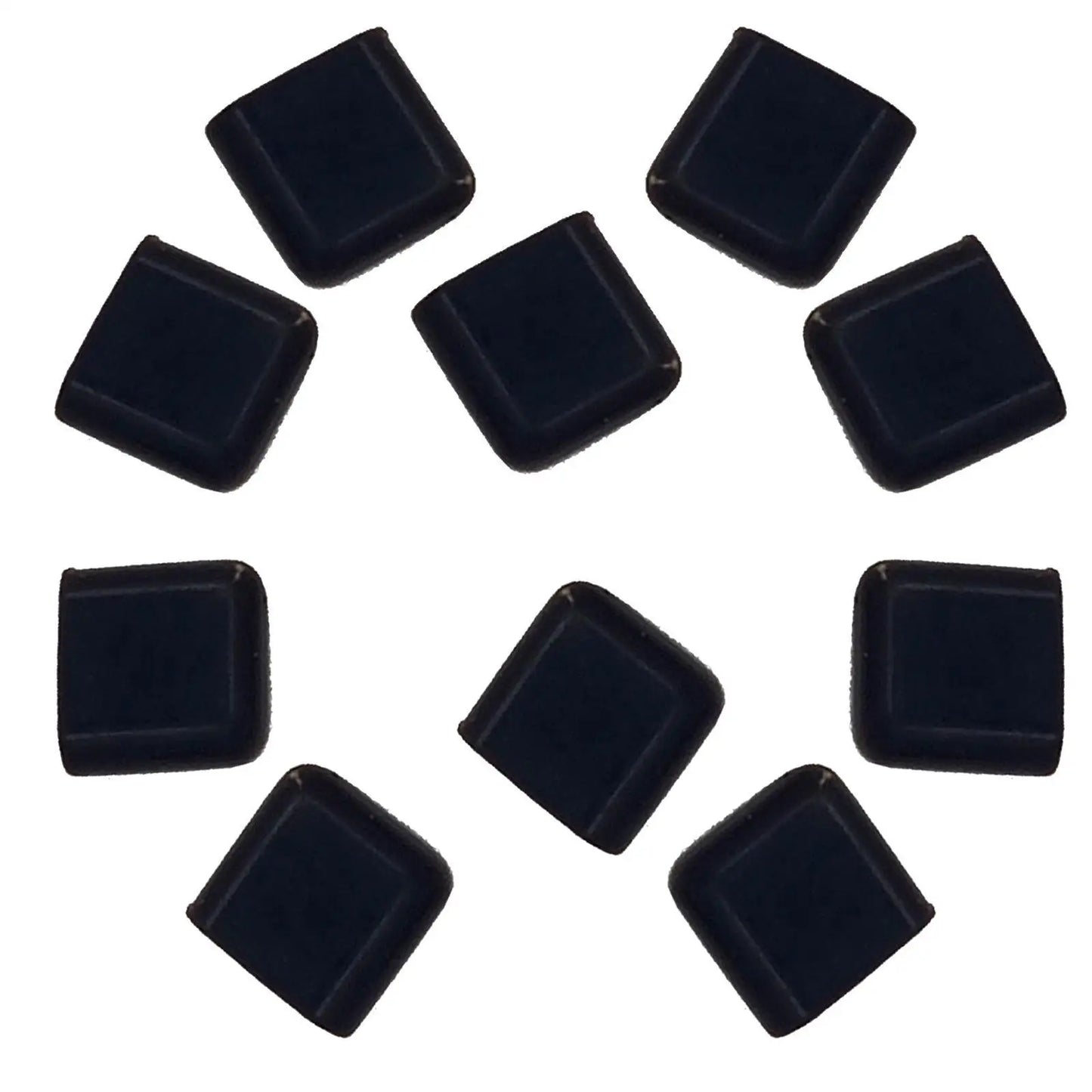 Air Fryer Rubber Bumpers Black Air Fryer Scratch Protection Air Kitchen Tray Fryer Replace Parts Accessories Cover Rubber W1T4