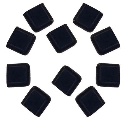 Air Fryer Rubber Bumpers Black Air Fryer Scratch Protection Air Kitchen Tray Fryer Replace Parts Accessories Cover Rubber W1T4