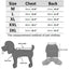 Overalls for Dogs Waterproof Winter Dog Jumpsuit Thick Fleece Cold Weather Jacket Coat Yorkie Chihuahua Small Medium Dog Clothes