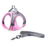 Cat Harness Leash Set Adjustable Dog Cat Collar for French Bulldog Harness Vest Puppy Chihuahua Pet Outdoor Walking Lead Leash