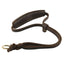 Real Leather Martingale Dog Collar Soft Wide Genuine Leather Dog Collar Adjustable for Medium Large Dogs Pet Training Supplies