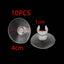 UXCELL 10/20/30/38/40/50/100PCS Aquarium Suction Cup For 5/6mm Air Line Pipe Tube Wire Holder Sucker Fish Tank Pump Accessories