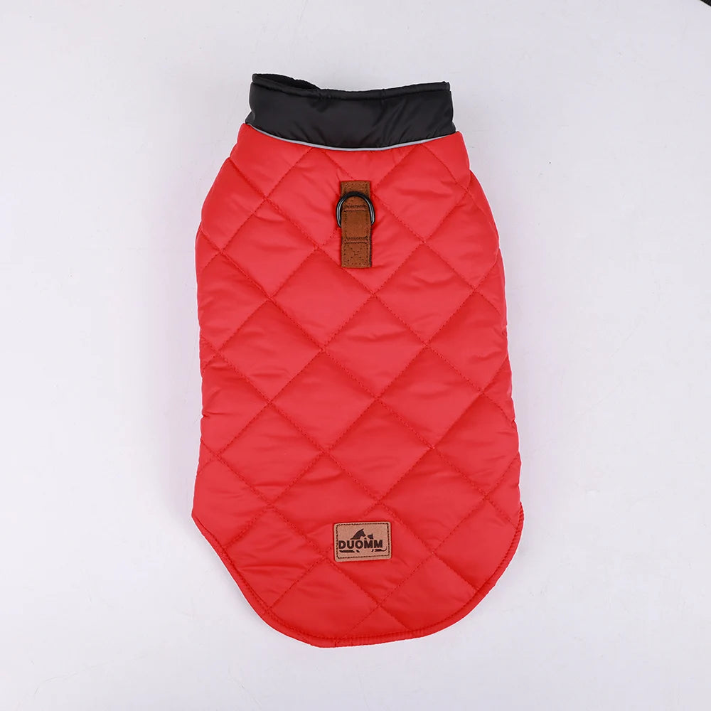 Winter French Bulldog Pet Coat Jacket for Medium Large Dogs Warm Thicken Big Dog Clothes Husky Samoyed Shiba Inu mascotas perros