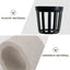 Aquarium Plant Weights Ceramic Water Plant Weights Pot Anti-Floating Aquarium Decoration Fish Tank Landscape Decoration