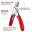 Dog Cat Nail Clipper Stainless Steel Pet Toes Cutter Scissor Grooming Tool for Small Medium Dogs Cats Guillotine Nail Clipper