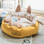 nk0 rabbit ear kennel keeps warm in winter removable and washable teddy cat litter pet dog supplies thermal supplies pet litter