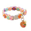 Pet Collar Adjustable Colorful Lace Flower Cat Collar Cute Product Kitten Cat Necklace Pet Dog Puppy Collar Bell Accessory O3N2