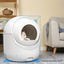 Self Cleaning Cat Litter Box for Multiple Cats Integrated Safety Protection Smart Automatic Cat Toilet