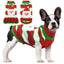 Christmas Dress for Dogs Winter Dog Clothes Dog Knitted Coat Puppy Warm Overalls Chihuahua French Bulldog Costume Dog Sweater