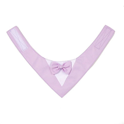 Pet Bow Tie Dog Collar Tuxedo Bandana Adjustable Formal Puppy Triangular Neck Wear for Wedding Birthday Dress-up Cosplay Party