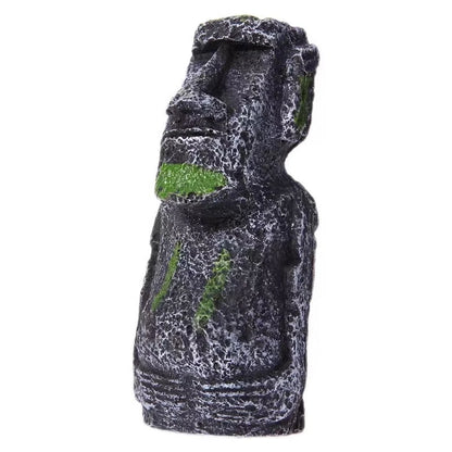 1Pcs Resin Aquarium Decoration Fish Tank Ancient Antique Roman Statue Ornament Acuario Rocks for Aquarium Fish Decor Reptile Box
