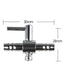 Aquarium 1-8 Way Air Splitter Valve Fish Tank Air Pump Flow Splitter Distributor Pump Valve Tap Lever Control Switch Valve