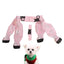 Dog Leggings with Boots Breathable Dog Booties Paw Protector All-Weather Cat Dog Shoe Winter Snowy Day Summer Hot Pavement Shoes