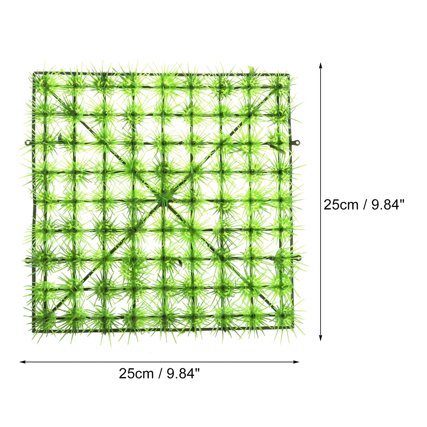 UXCELL 2 Pcs Aquarium Artificial Plastic Lawn Water Weeds Ornament Grass for Fish Tank Landscape Plants Decoration Accessories
