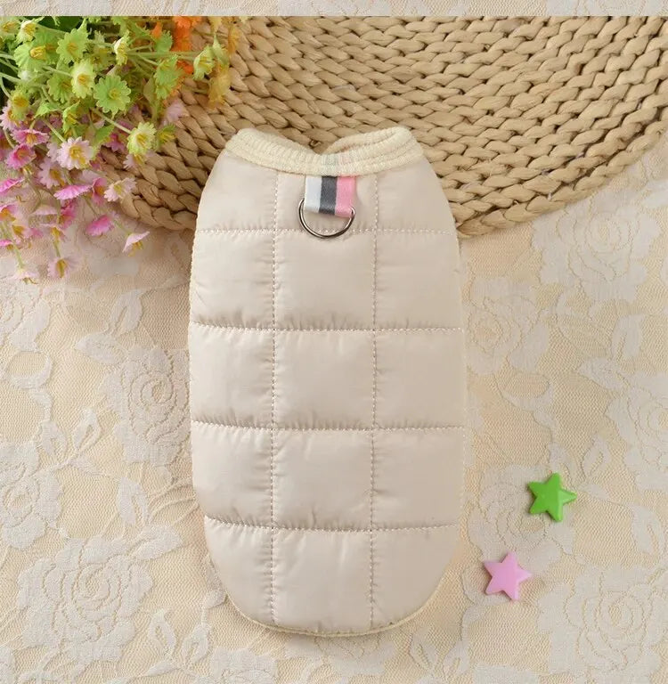 Pet Dogs Clothes Winter Cotton Dogs Vest Coats Windproof Warm For Small Medium Dog Clothing Puppy French Bulldog Chihuahua Perro