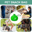 Silicone Dog Treat Pouch Dog Training Container Pet Treat Carrier Holder Puppy Treat Snack Bag with Clip Silicone Waist Bait Bag