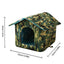 Outdoor Pet House For Winter Cat House For Outdoor Winter Proof Cat Shelter With Removable Soft Mat Easy To Assemble Igloo Dog