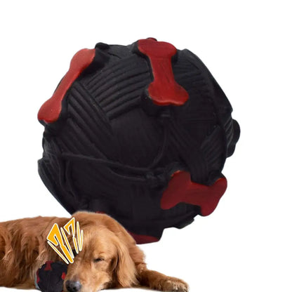 Treat Dispenser Toys For Dogs Interactive Puppy Squeaky Treat Dispenser Ball Dog Teeth-Grinding Toy Puppy Puzzle Slow Feeder