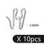 Dog Choke Collar Accessories Adjustable Training Collar For Dog 2.5/3.0/3.5/4.0MM Collar Links Fit for Prong Collar Pinch Collar