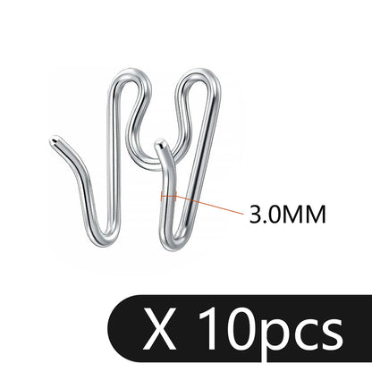 Dog Choke Collar Accessories Adjustable Training Collar For Dog 2.5/3.0/3.5/4.0MM Collar Links Fit for Prong Collar Pinch Collar