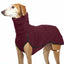 Greyhound Large Dog Clothes Autumn Turtleneck Shirt Whip Hound Stretch Fleece Vest Pet Pullover Coat for Small Medium Big Dogs
