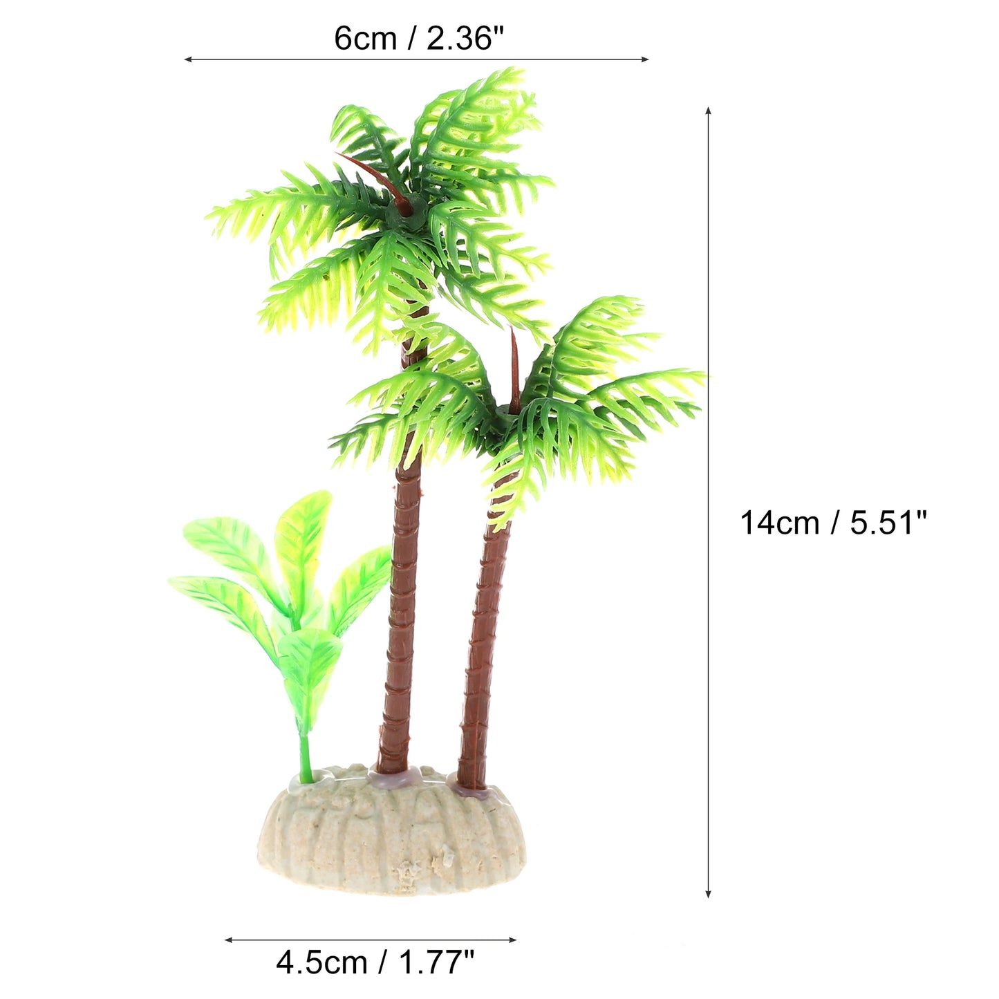 UXCELL Artificial Plants Grass Aquarium Plastic Water Weeds Ornament Fish Tank Flower Plants Tree Decoration Accessories