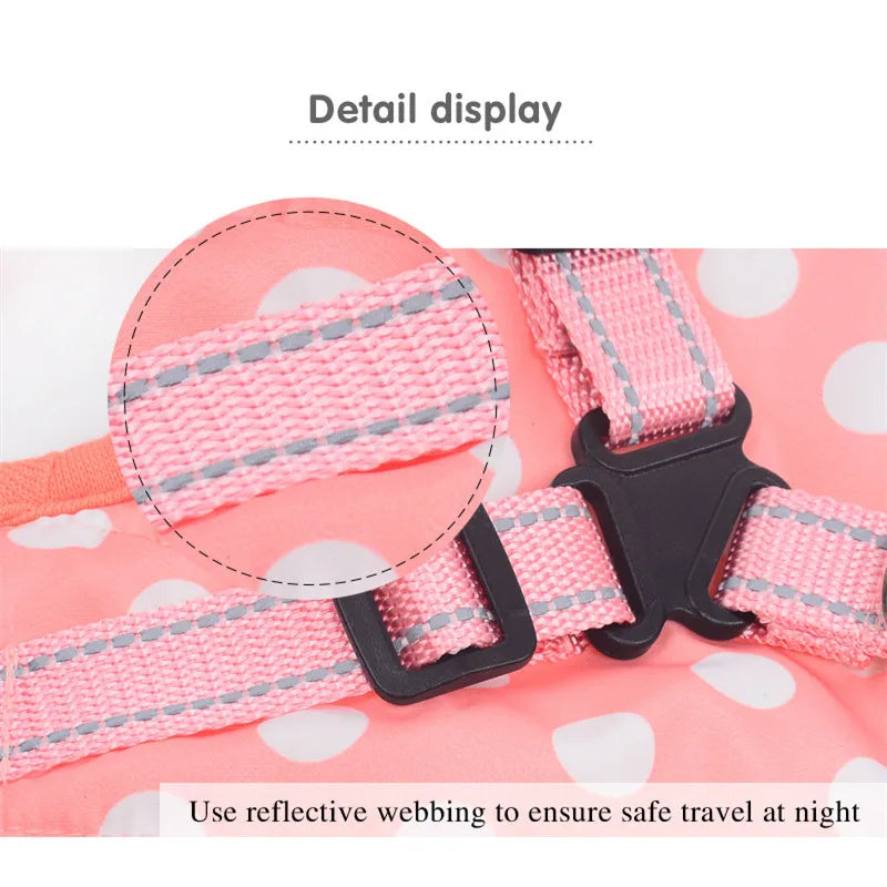 Winter Reflective Large Pet Dog Jacket With Harness Warm Clothes For Labrador Waterproof Coat Chihuahua French Bulldog Outfits