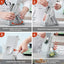 NEW Multifunction Hand Push Manual Cutter Slicer 4 In1 Kitchen Food Vegetable Shred Chopper Potato Carrot Meat Slicers 304