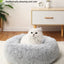 40-70cm Home Plush Pet Nest Super Soft Warm Detachable and Washable Round Pet Bed For Dog and Cat House Winter Warm Sleeping