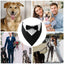 Dog Wedding Bandana Collar Dog Collar Bow Tie Breathable Dog Tuxedo Adjustable Neck Scarf for Weddings Parties Birthdays