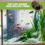 Aquarium Decor Hollow Trees Ornament For Aquarium Landscape Aquarium Tree Stump Rock Hollow Cave Stone For Cichlid Betta Fish