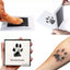 2/4pc Baby Handprint Footprints Ink Pads Safe Non-toxic No-Touch Skin Inkless Inkpad Kits Pet Cat Dog Paw Prints Souvenirs Gifts